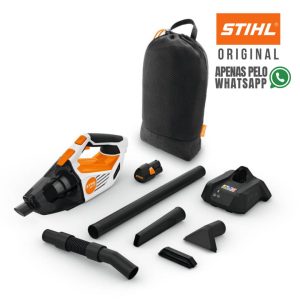 Leve, prático e silencioso, o Aspirador de Pó Portátil STIHL SEA 20.0 SET 220V é ideal para limpezas rápidas em casa, carro ou escritório, com bateria recarregável e acessórios inclusos.