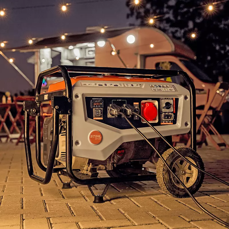Gerador STIHL GR 60.0 Trifásico a Gasolina 220/380V - Imagem 3