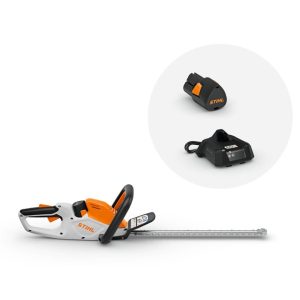 Podador a Bateria Stihl HSA 30 com carregador e set disponível na Sulmaq – Perfeito para poda de arbustos e manutenção de jardins, com praticidade e zero emissão.
