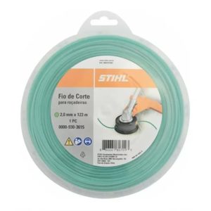 Fio de Corte Redondo Stihl 2,0mm x 123m Verde 00009303615
