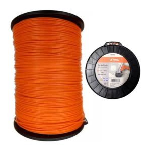 Fio de Corte Redondo Stihl 2,4mm x 688m Laranja Rolo 00009303619