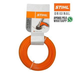 Fio de Nylon Silicone para Roçadeira 2mm x 14m da STIHL – corte preciso e durabilidade superior