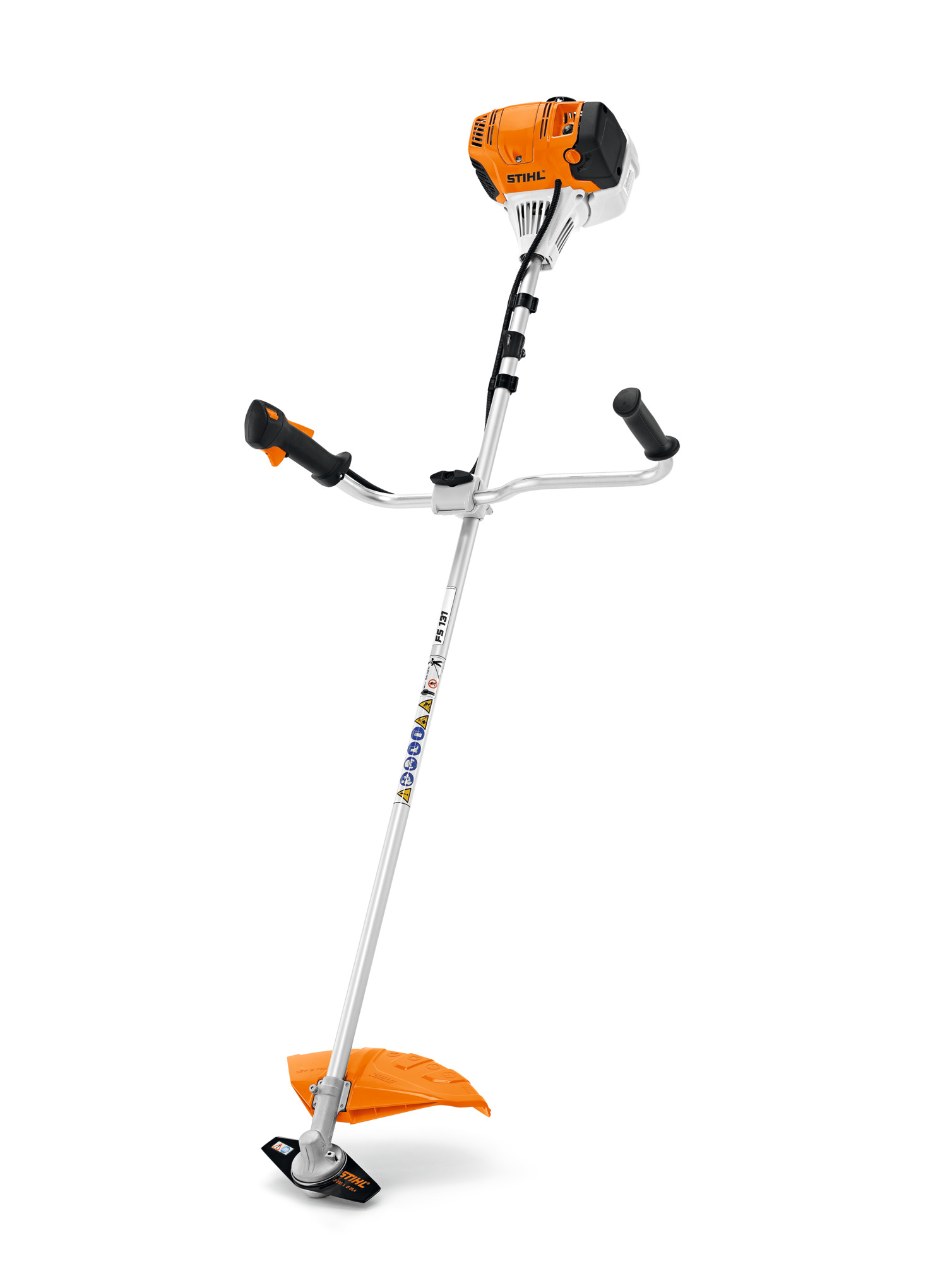 Roçadeira a Gasolina STIHL FS 131 4-MIX com Lâmina DM 250-3