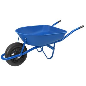 Carrinho de Mão Tramontina Caçamba Plástica Rasa 50 L com Pneu e Câmara