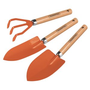 Conjunto para Jardinagem Tramontina 3 Peças com Cabo de Madeira